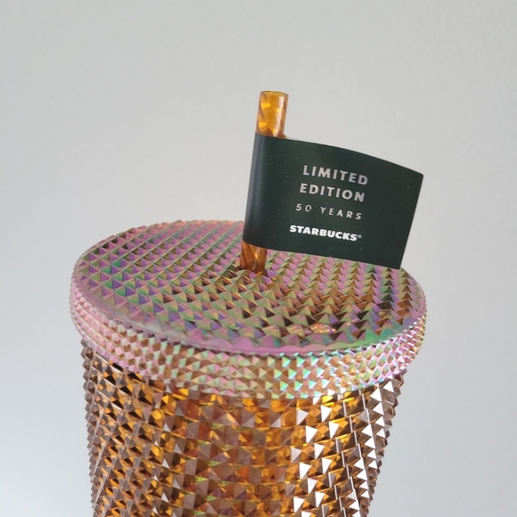 STARBUCKS Rare + Limited Edition Gold Tumblers - Picture 2 of 2